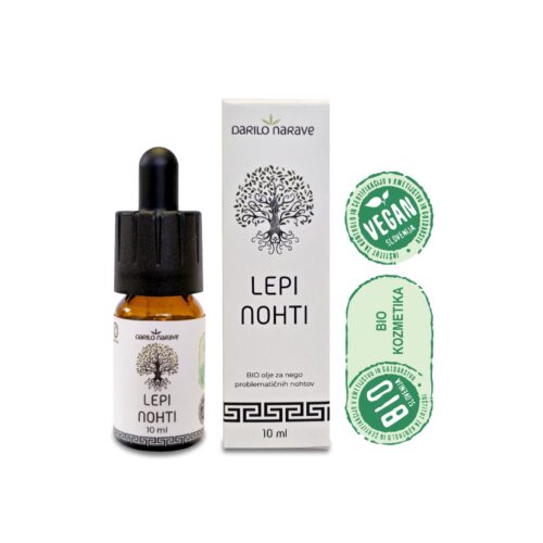 LEPI NOHTI, bio ulje za njegu problematičnih noktiju, 10ml