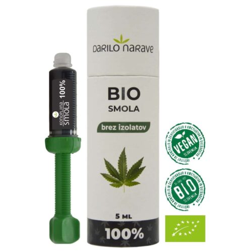 BIO konopljina smola 100%