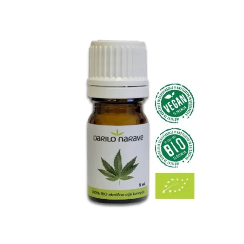BIO eterično ulje konoplje, 5ml